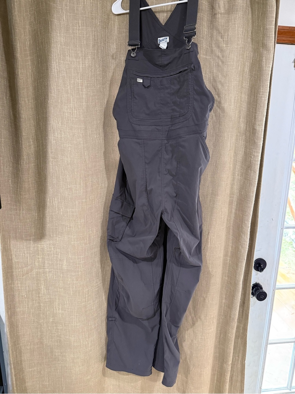 Duluth Trading Co. Heirloom Overalls. Size L x 35